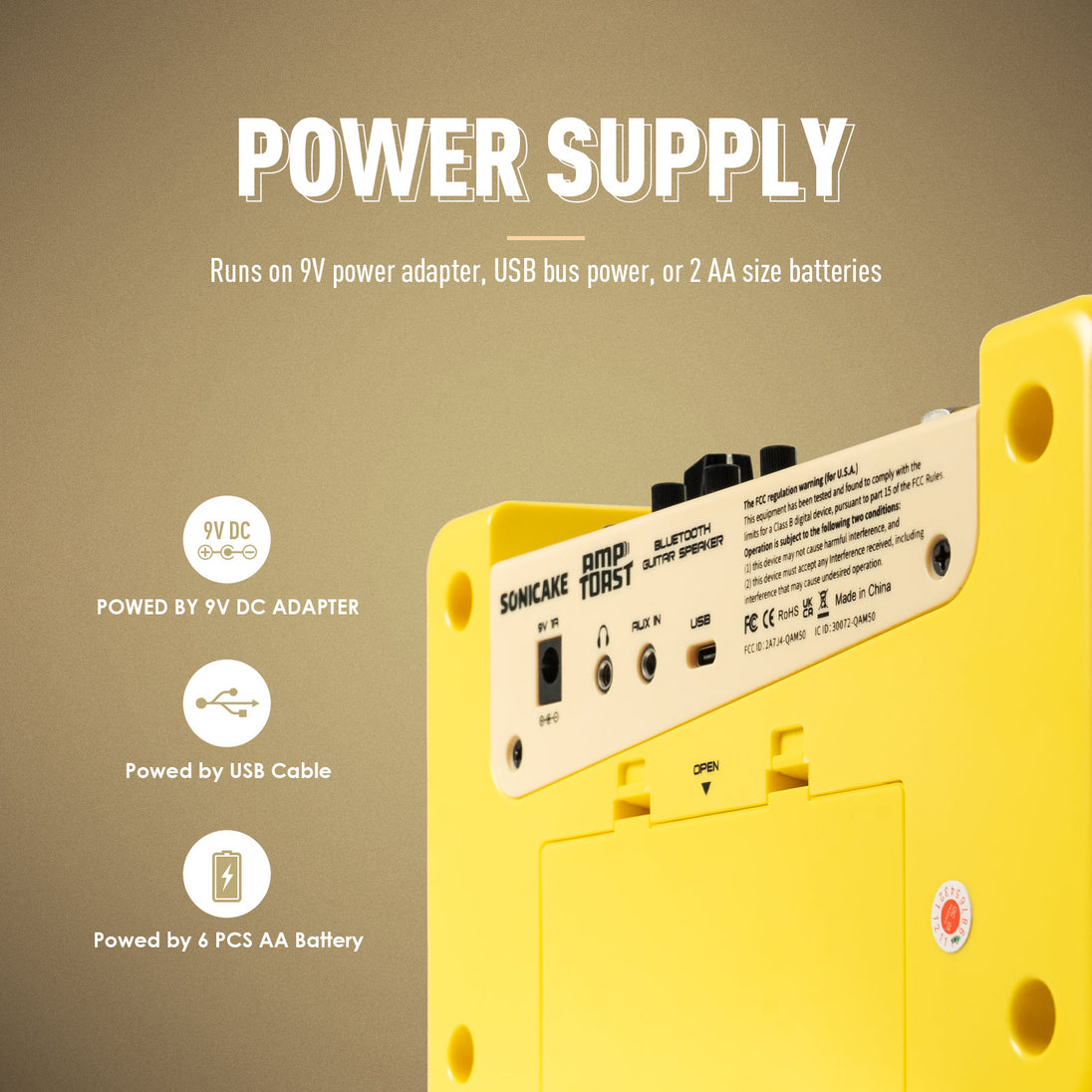 Amp Toast - Sonicake