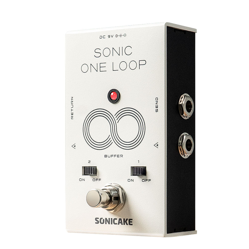 ab loop pedal SONICAKE Loop AB Line Selection Buffer 3 in 1 Guitar Bass Multi-Effects Pedal-Sonic One Loop