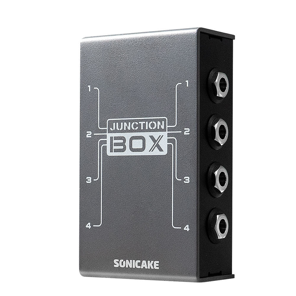 effect pedal box Sonicake Junction Box TRS Stereo 4 Channels Organization Line Guitar Bass Effects Pedal