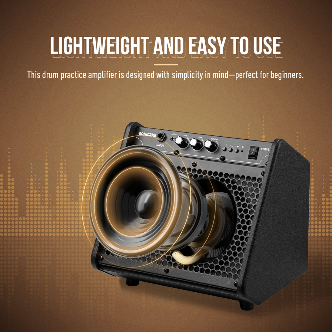 Electric Drum Amplifier 20W - Sonicake