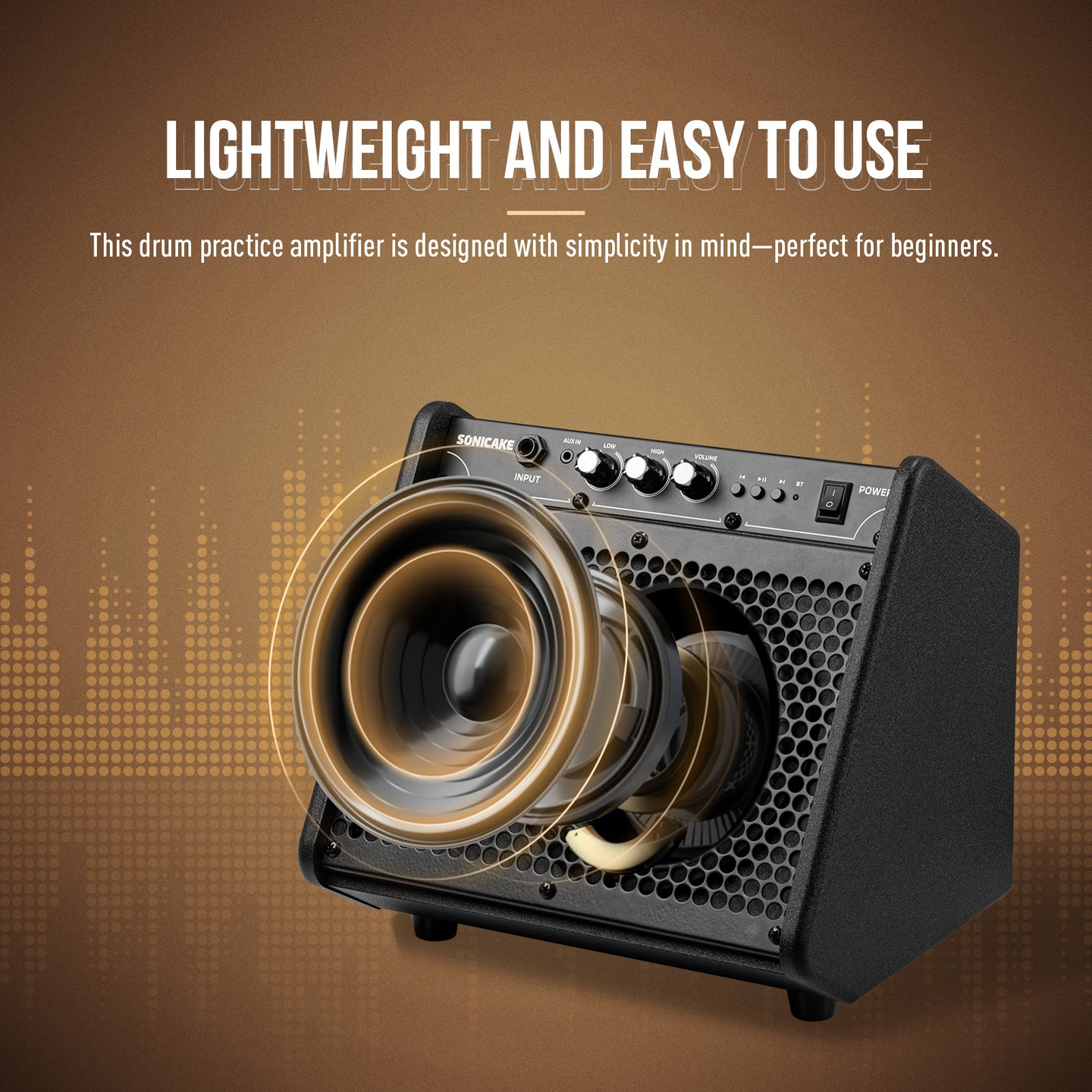 Electric Drum Amplifier 20W - Sonicake