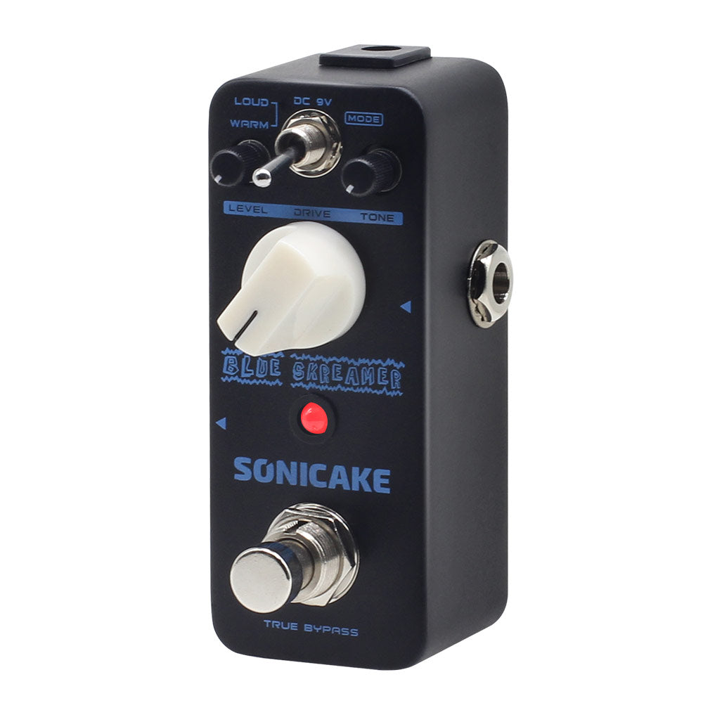 blue pedals SONICAKE Blue Skreamer Overdrive Pedal