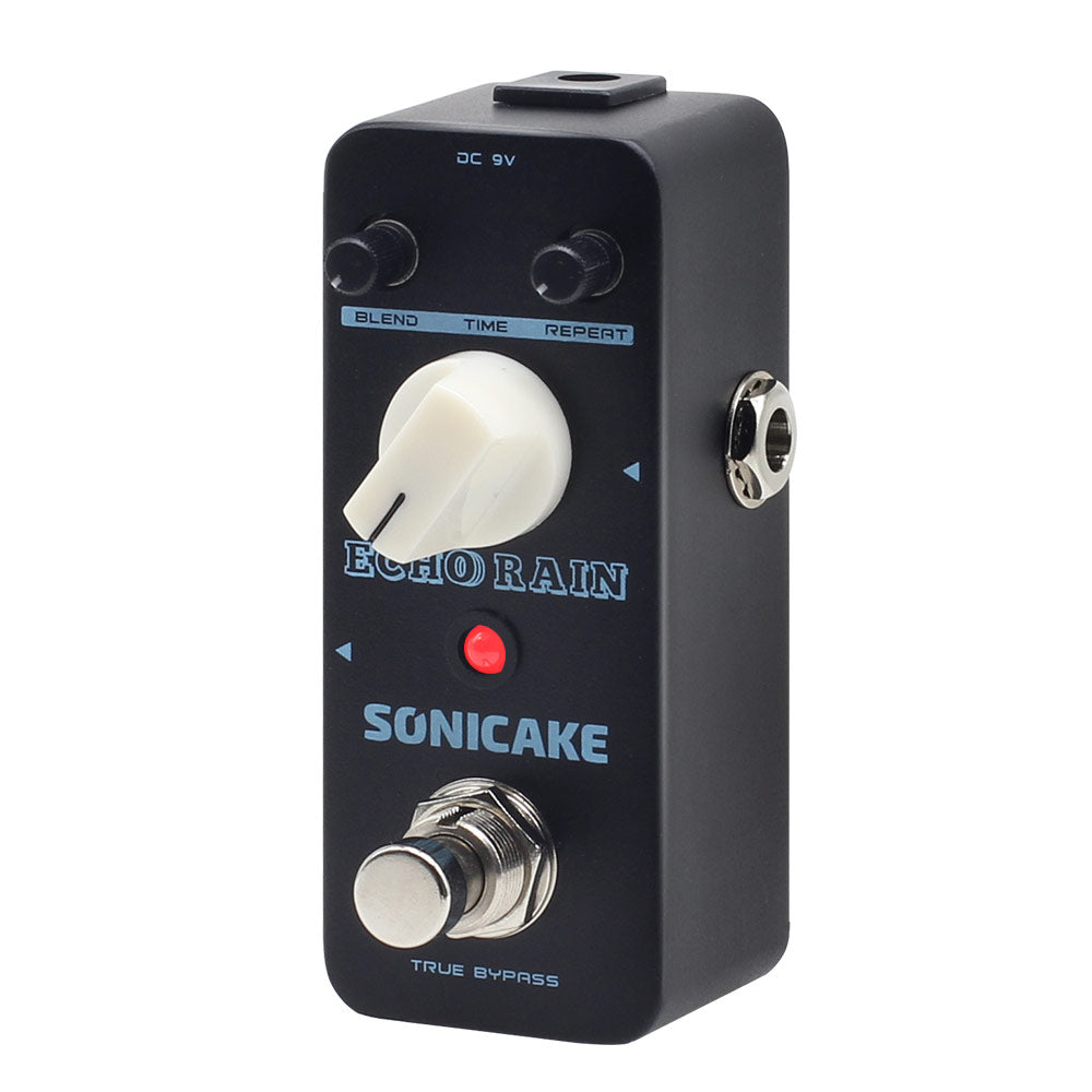 echo drive pedal SONICAKE Delay Pedal Analog-Style Delay Guitar Pedal Hybrid Digital Echo Rain Delay Guitar Effects Pedal True Bypass