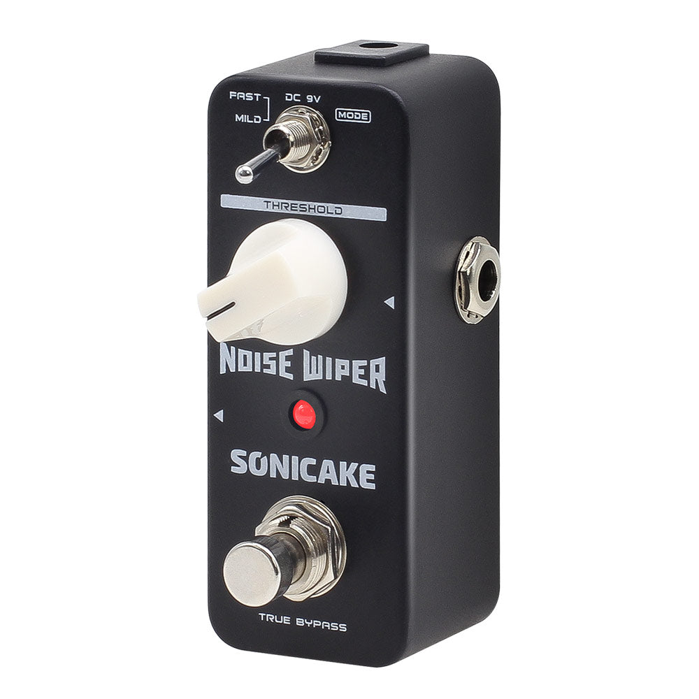 noise pedal guitar SONICAKE Noise Wiper True Bypass Noise Gate Guitar Bass Effects Pedal