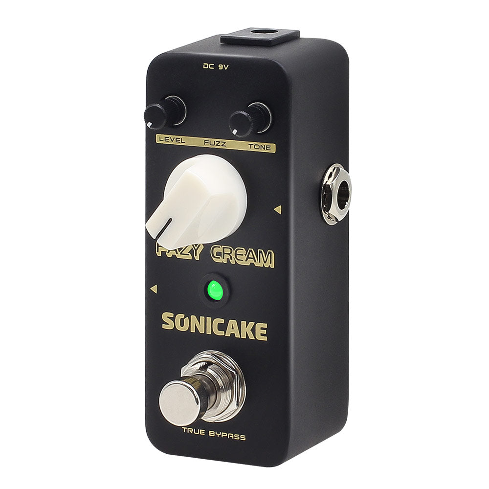 fuzz tone pedal SONICAKE Fazy Cream True Bypass Vintage Fuzz Guitar Effects Pedal
