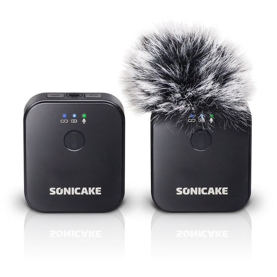 SONICAKE Wireless Lavalier Microphone System - Sonicake