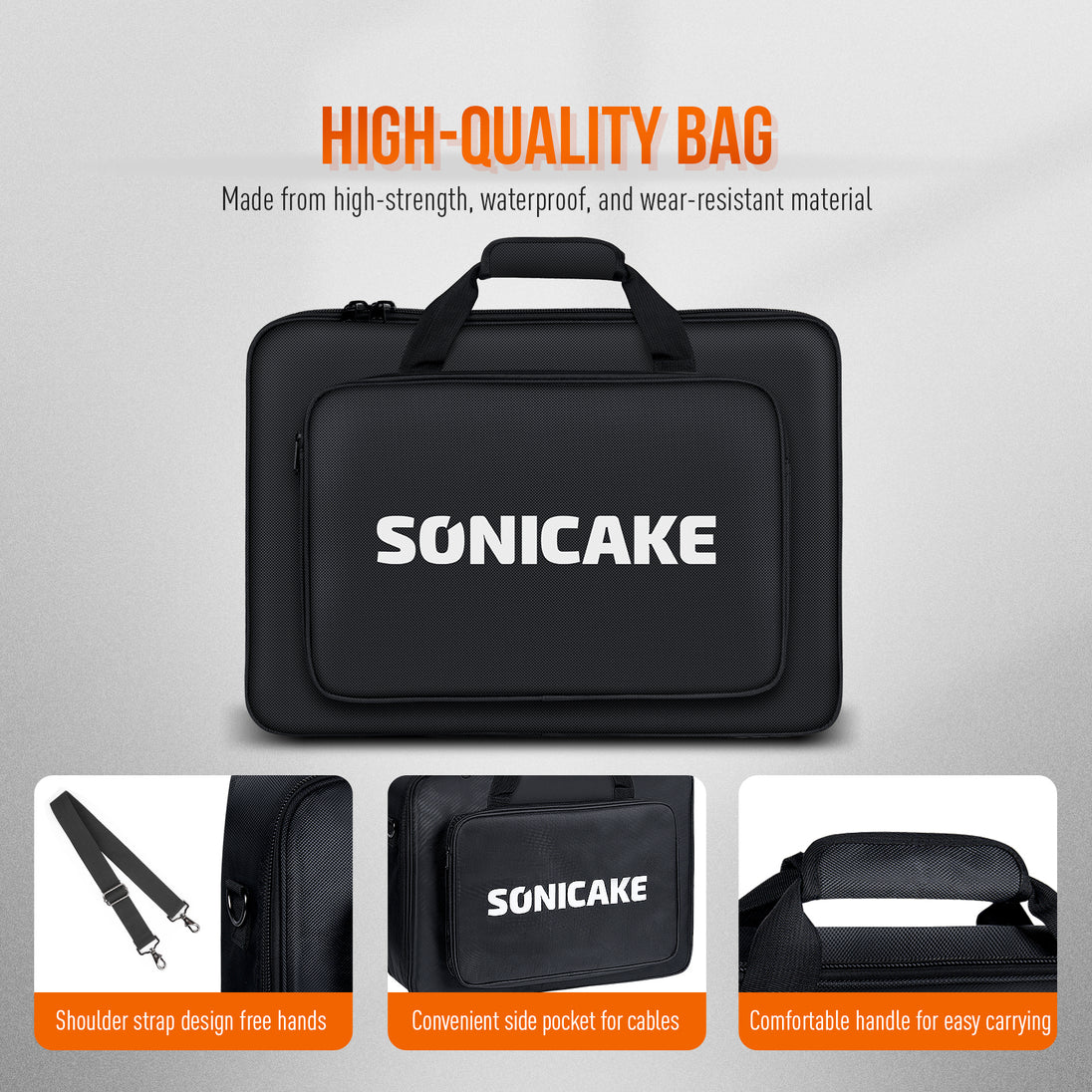 L Pedalboard With Bag - Sonicake