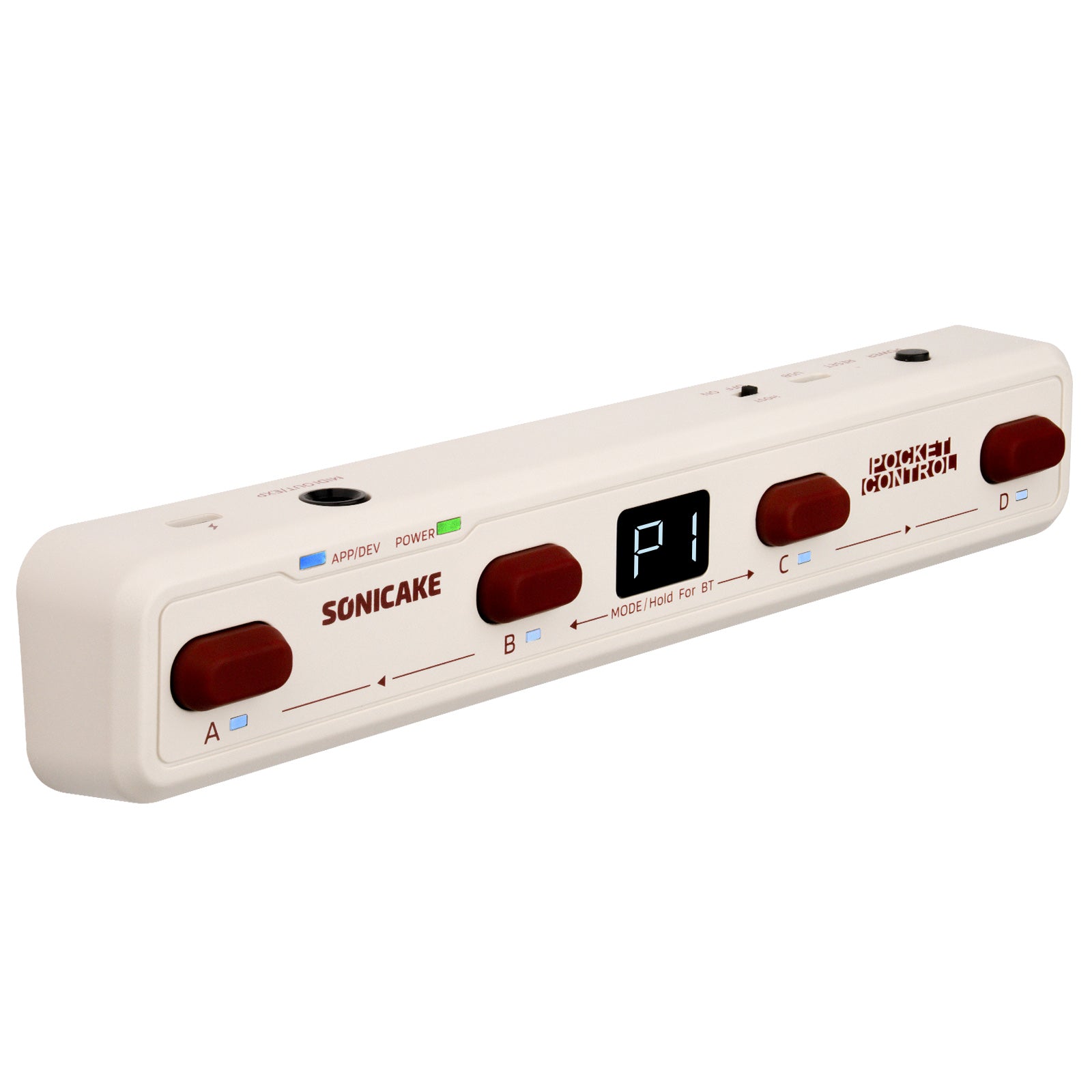 Pocket Control Wireless MIDI Controller with USB Host (Sonicake QCT-4)