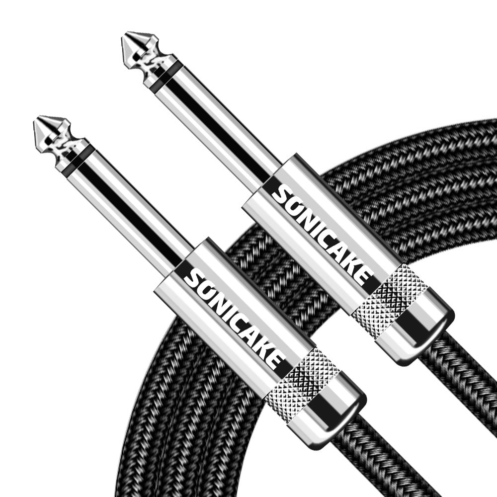 Instrument Cable (10ft/3m, Straight to Straight, Black)