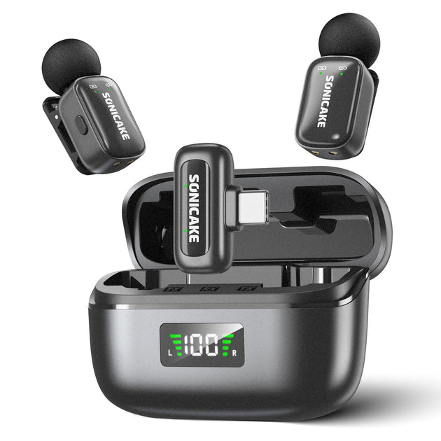 2.4G Wireless Lavalier Microphone System - Sonicake