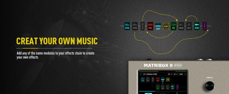 Sonicake Matribox II Pro Multi Effects Processor (QME-200)
