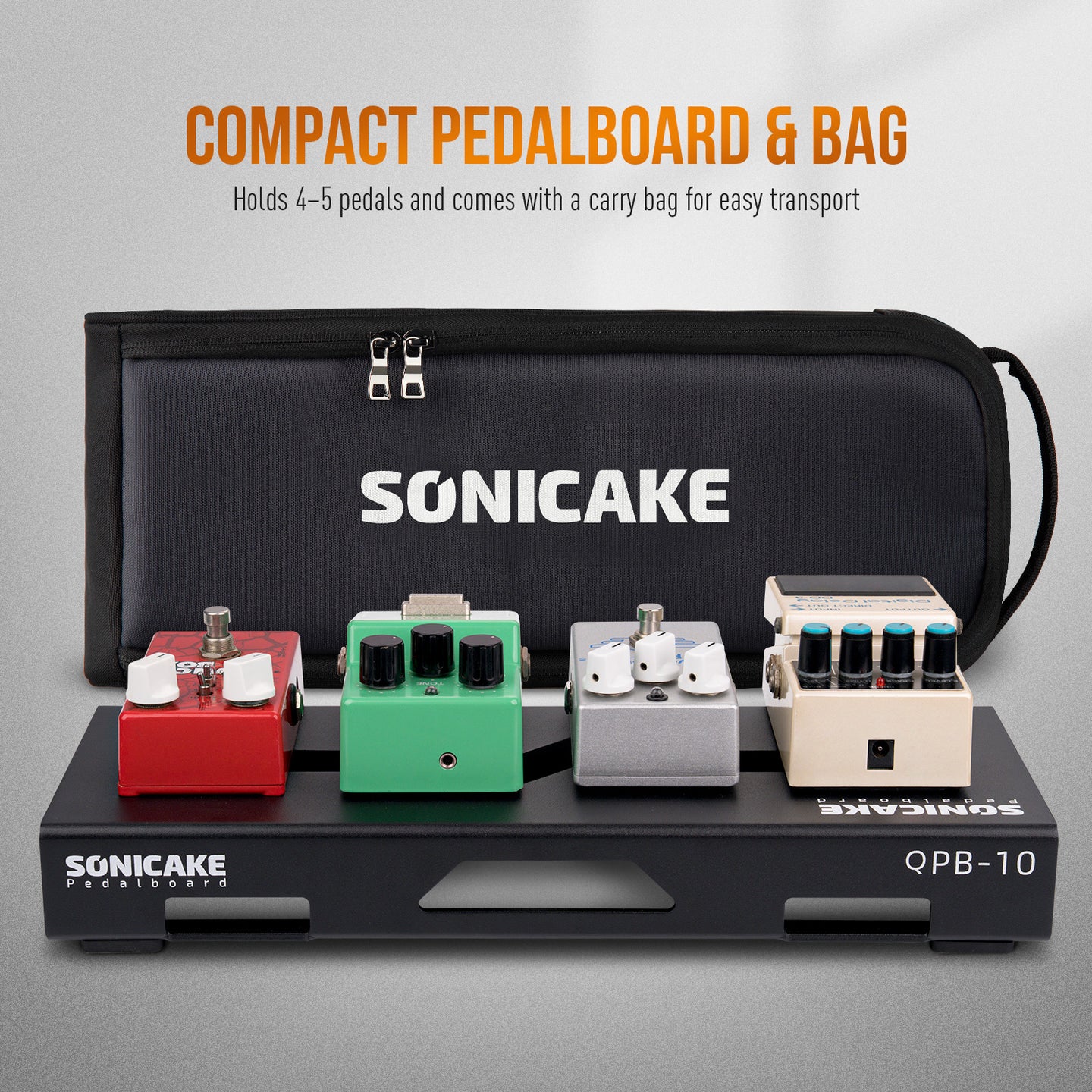 S Pedalboard With Bag - Sonicake