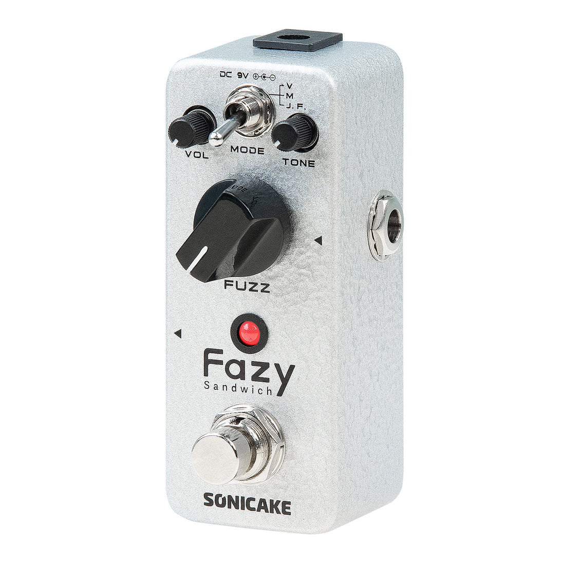 analog fuzz pedal Sonicake Fazy Sandwich Fuzz Pedal 100%-Analog, True-Bypass QSS-24