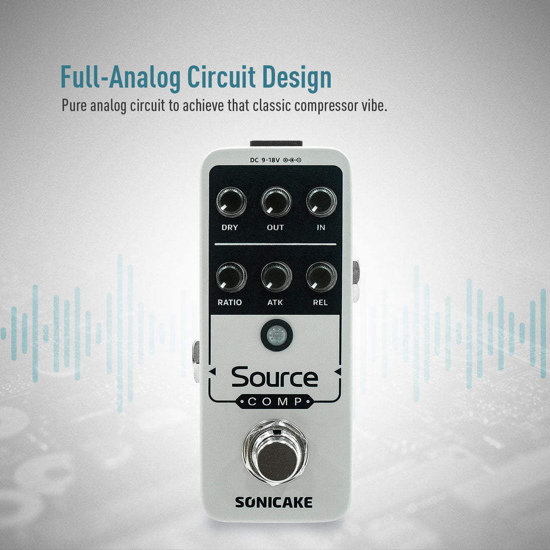 comp pedal Sonicake Source Comp Compressor Pedal