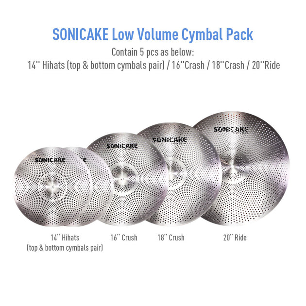 Mute Cymbal Set - Sonicake